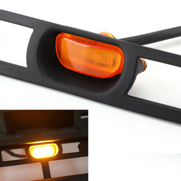 Toyota 2012 2013 2014 2015 Tacoma Parrilla delantera TRD PRO Style Mesh Matte Black Grill con luz LED