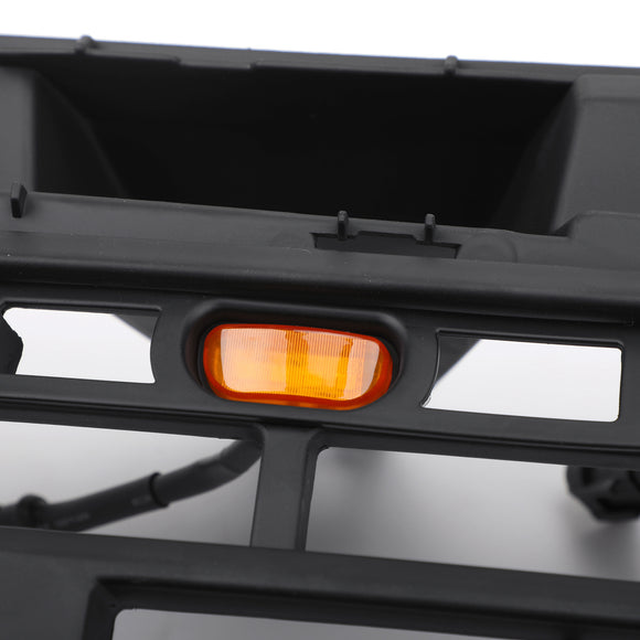 Toyota 2012 2013 2014 2015 Tacoma Front Grille TRD PRO Style Mesh Matte Black Grill W/ LED Light