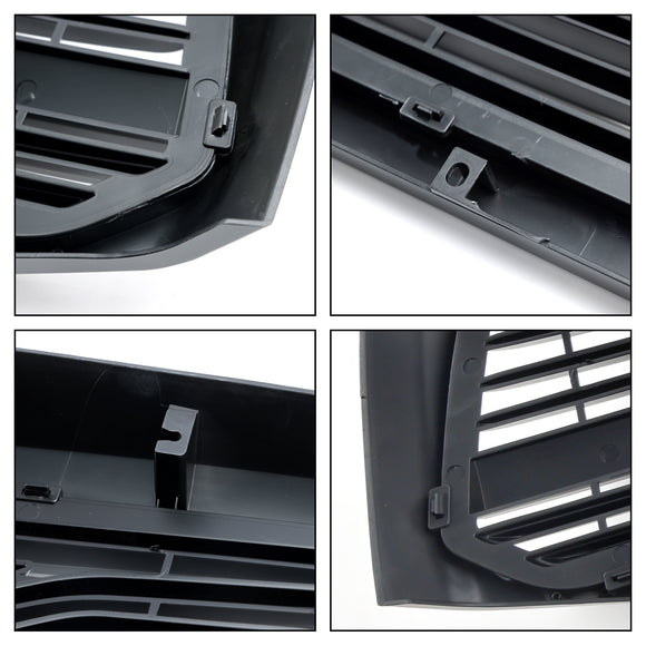 2006-2008 Dodge Ram 1500 2500 3500 Parrilla de parachoques delantero Estilo Big Horn Rejilla de repuesto negra mate