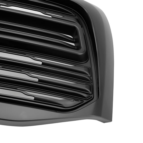 Dodge Ram 1500 2500 3500 2006-2008 LTD Style Grill Front Bumper Black Replacement Grille