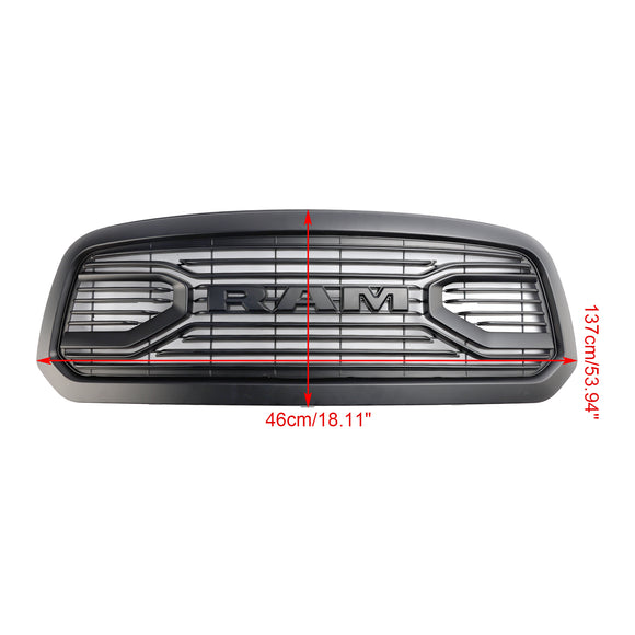 Ram 1500 2013–2018 Chrom-Grill, Big Horn/Rebel Style Frontstoßstangengrill mit LED-Licht