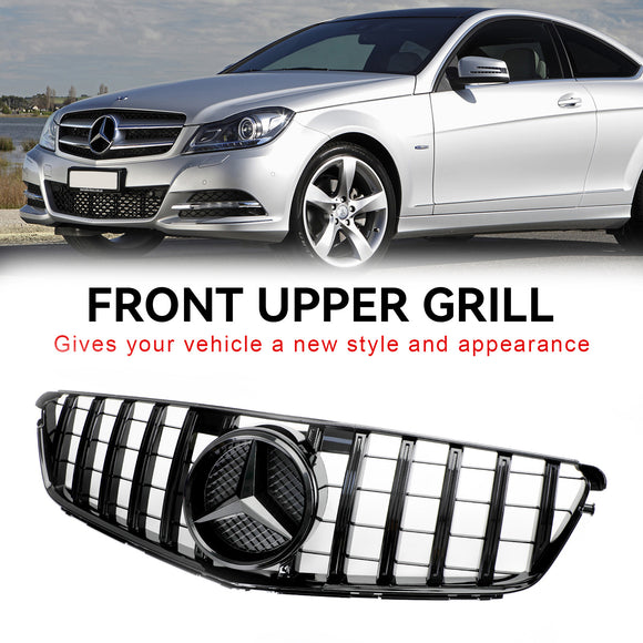 2008-2014 Mercedes Benz W204 C-Klasse C250 C300 C350 Frontstoßstangengrill GT Style Grill