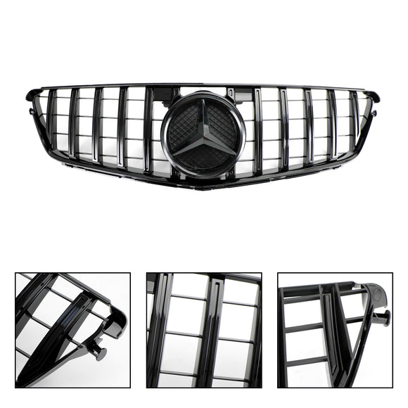 2008-2014 Mercedes Benz W204 C-Klasse C250 C300 C350 Frontstoßstangengrill GT Style Grill