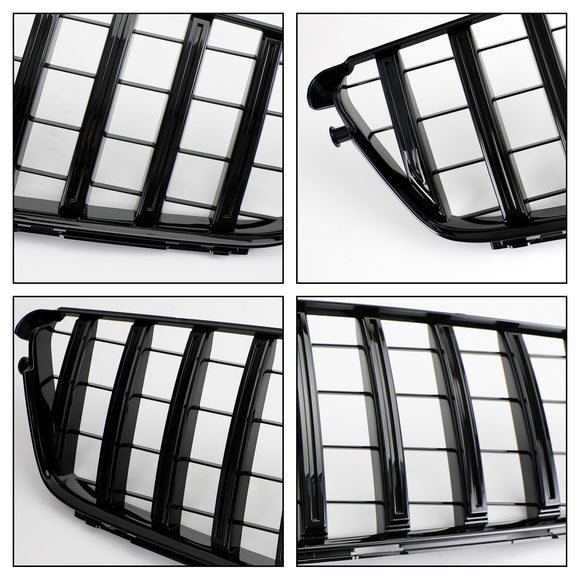 Mercedes Benz 2008-2014 C-Klasse W204 C250 C300 C350 Frontstoßstangengrill Schwarz Ersatzgrill