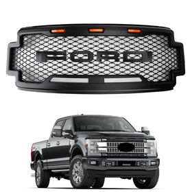 2017–2019 F250 F350 F450 F550 Super Duty Raptor Style Ford Kühlergrill, modischer Ersatzgrill