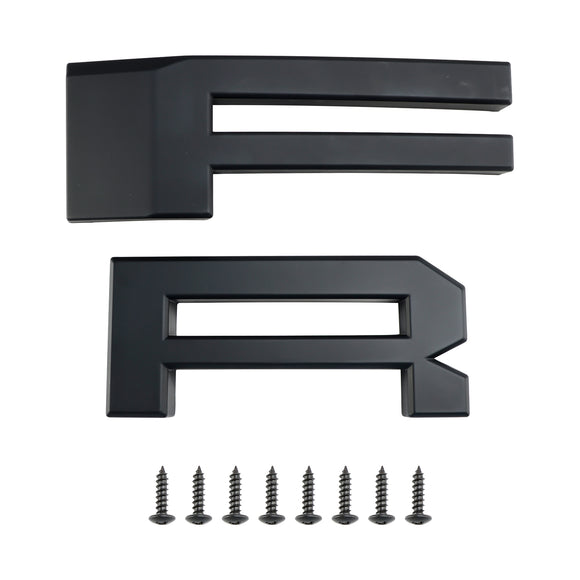 Raptor-Kühlergrill für 2017–2019 Ford F250/F350/F450/F550, Frontstoßstange, Waben-Schwarzgrill mit LED & Brief