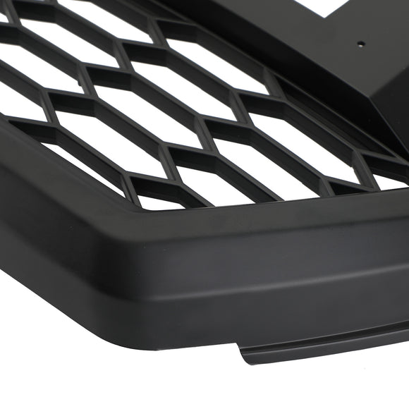 Calandre avant Ford F-150 Raptor 2004-2008, pare-chocs supérieur, grille en nid d'abeille noire avec LED & Lettre