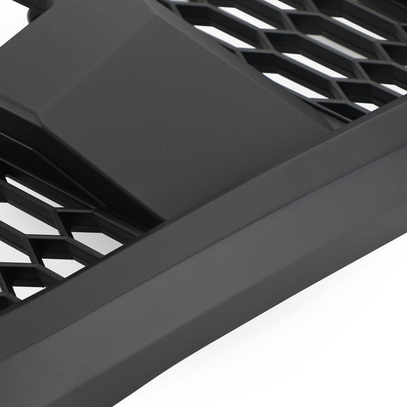 Raptor Style Grille For Ford F150 2004-2008 Front Bumper Black / Gray Grille W/LED & Letter