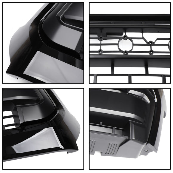 Griglia nera sostitutiva per griglia a nido d'ape stile Toyota Tundra TRD PRO 2014-2018
