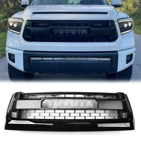 Griglia nera sostitutiva per griglia a nido d'ape stile Toyota Tundra TRD PRO 2014-2018
