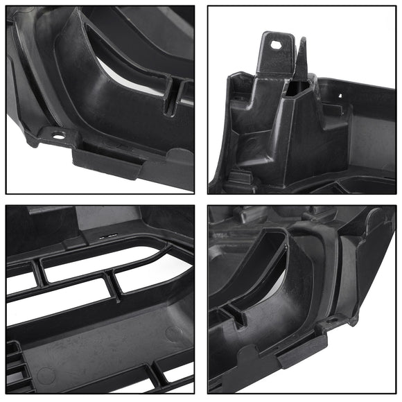 Toyota 2012 2013 2014 2015 Tacoma Parrilla delantera TRD PRO Style Mesh Matte Black Grill con luz LED