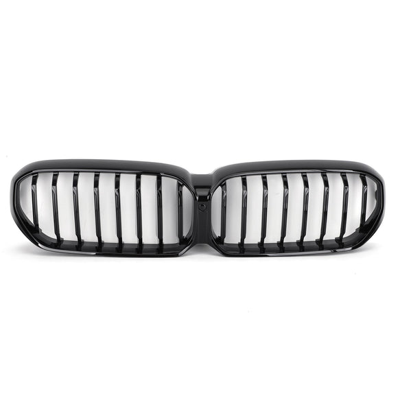 2021-2022 BMW Serie 5 G30 G31 G38 530i/540i/530e/M550i/520d Griglia anteriore Doppia griglia nera lucida