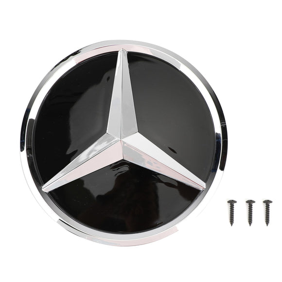 Mercedes Benz 2002-2006 R230 SL Class SL350/500/600/SL55/65 1 Fin Star Grill black Chrome Grille