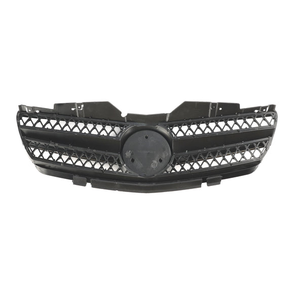 Mercedes Benz 2002-2006 R230 SL Class SL350/500/600/SL55/65 1 Fin Star Grill black Chrome Grille
