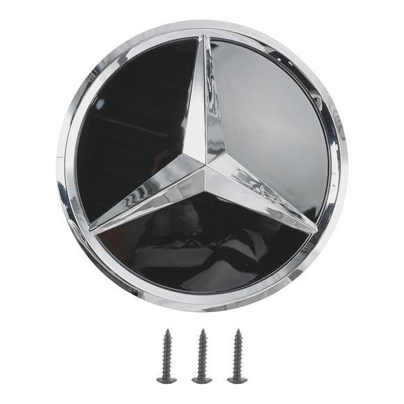 Mercedes Benz 2002-2006 R230 SL Class SL350/500/600/SL55/65 1 Fin Star Grill black Chrome Grille