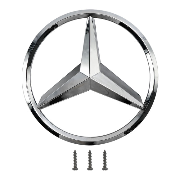 Mercedes-Benz Classe C 2001-2007 W203 Grille de pare-chocs avant de remplacement noire/chromée pour 4 portes