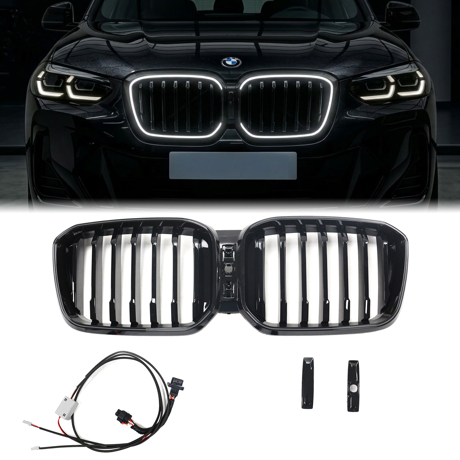  G01X3 G02X4用 MSS UrbanFully 2021-2025 BMW X3 G01 LCI / X4 G02 LCI Front Bumper Replacement