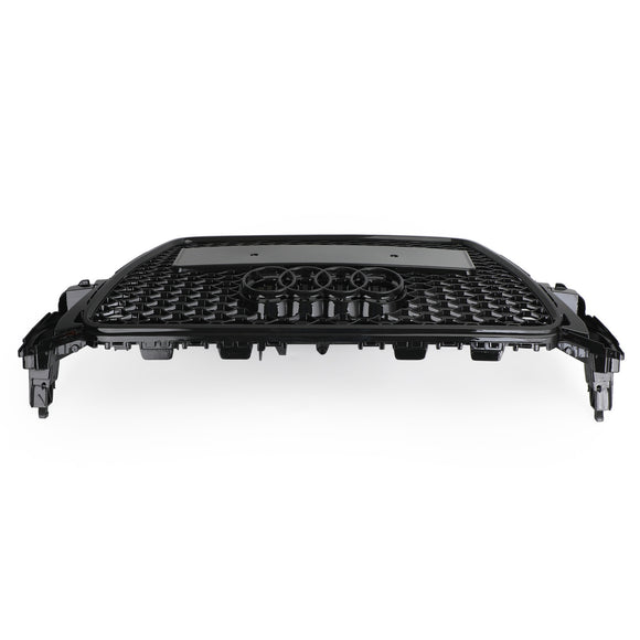 Audi 2008–2012 A5 S5 B8 Grill Ersatz RS5 Style Hood Honeycomb Sport Mesh Black Grille