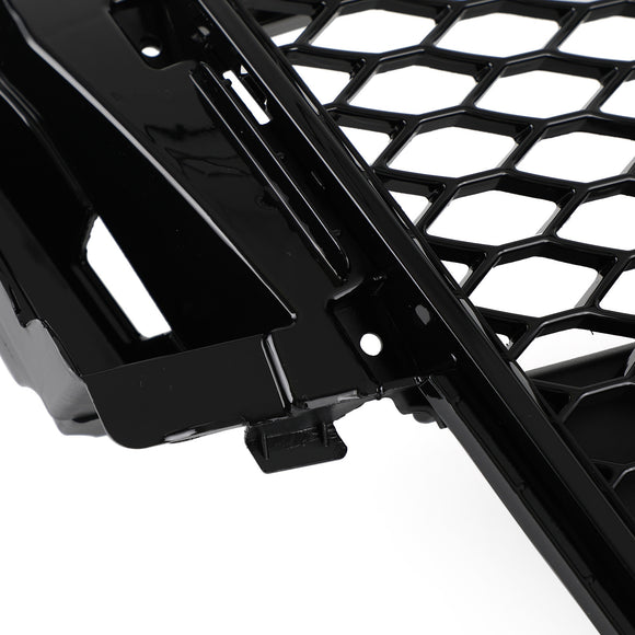 Audi 2008-2012 A5 S5 B8 Griglia sostitutiva RS5 Style Hood Honeycomb Sport Mesh Griglia nera