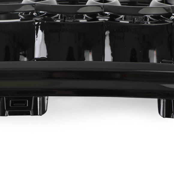 2010-2015 Audi A7/A7 S Line/S7 RS7 Style calandre nid d'abeille sport pare-chocs avant calandre noire brillante