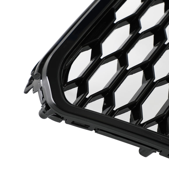 2010-2015 Audi A7/A7 S Line/S7 RS7 Style calandre nid d'abeille sport pare-chocs avant calandre noire brillante