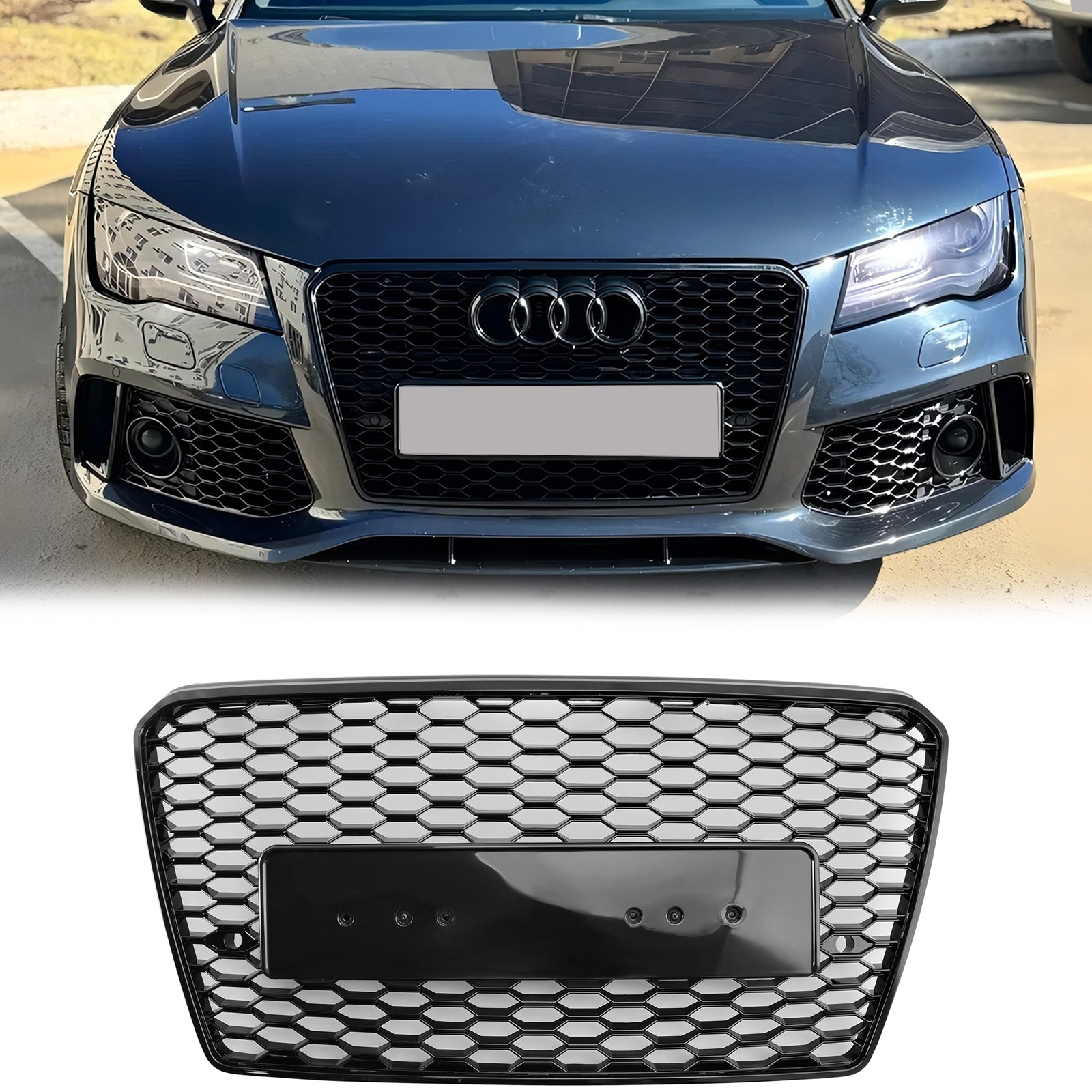 2010-2015 Audi A7 / A7 Sline / S7 RS7 Style Grille Honeycomb Sport