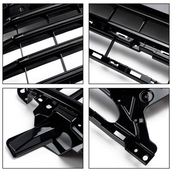 Parrilla de repuesto para parachoques delantero estilo Audi Q5 SQ5 8R RSQ5/SQ5/Q5 2013-2017