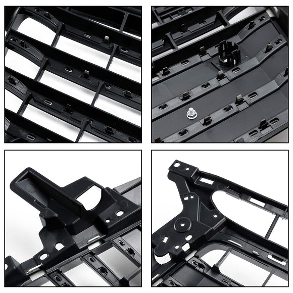 Parrilla de repuesto para parachoques delantero estilo Audi Q5 SQ5 8R RSQ5/SQ5/Q5 2013-2017