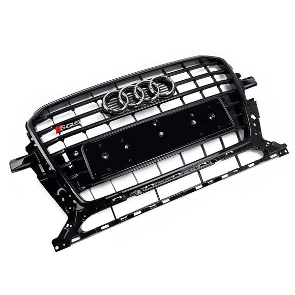 Parrilla de repuesto para parachoques delantero estilo Audi Q5 SQ5 8R RSQ5/SQ5/Q5 2013-2017