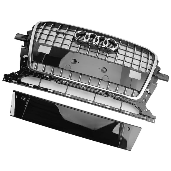 Parrilla de repuesto para parachoques delantero estilo Audi Q5 SQ5 8R RSQ5/SQ5/Q5 2013-2017