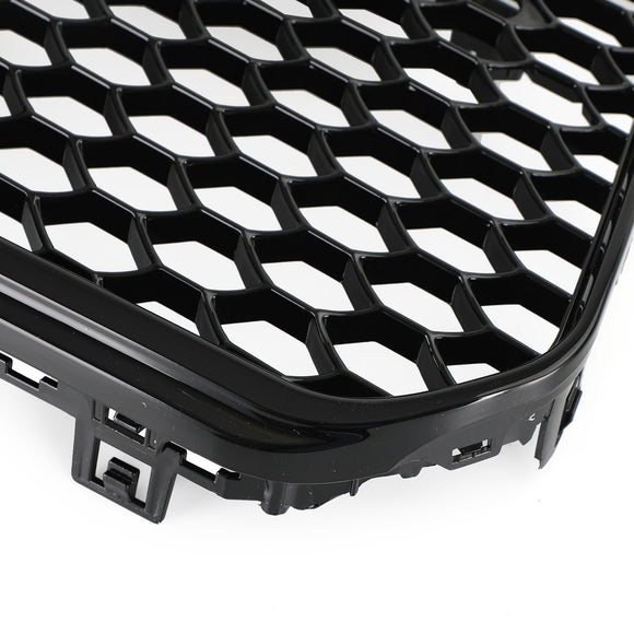 Audi A5/A5 Sline/S5 B8.5 2012-2016 RS5/S5 Style Griglia Paraurti Anteriore Griglia Nera Lucida
