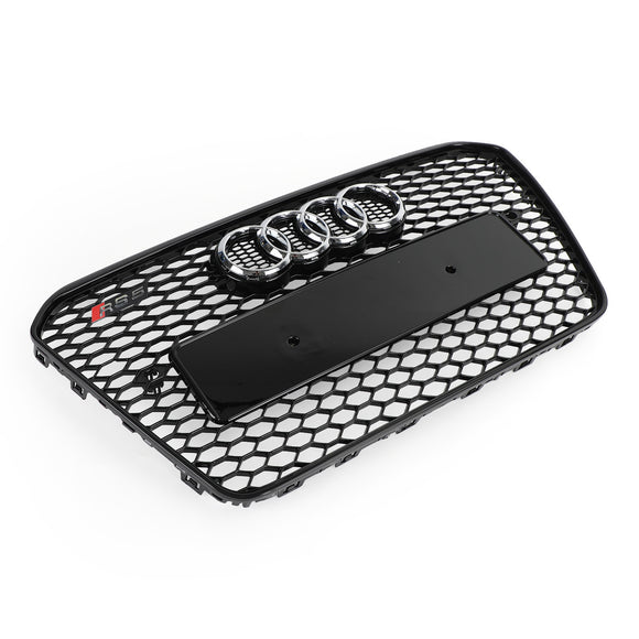 Audi A5/A5 Sline/S5 B8.5 2012-2016 RS5/S5 Style Griglia Paraurti Anteriore Griglia Nera Lucida