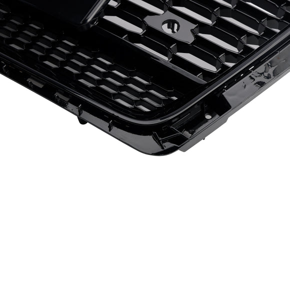 2017-2019 Audi A5/A5 Sline/S5 RS5 Parrilla tipo panal Parachoques delantero Malla deportiva Rejilla negra hexagonal