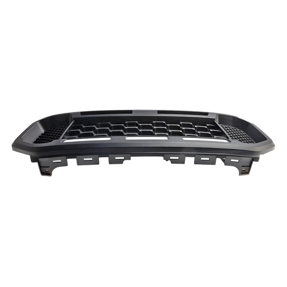 Ford Ranger 2019-2023 Front Bumper Grill Raptor / Honeycomb / Mesh Style Black Grille W/ 3 White LED Light