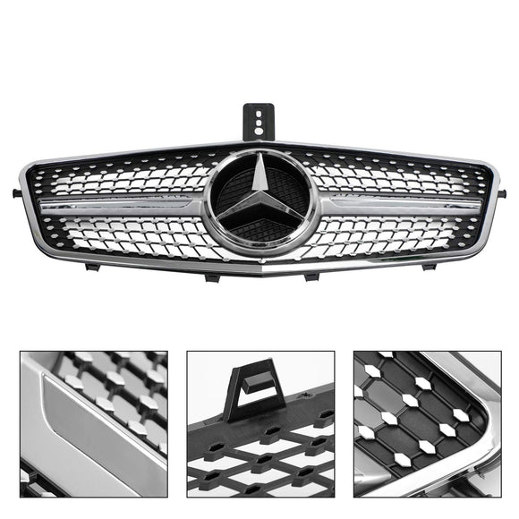 2009-2013 Mercedes Benz W212 E-Class 4 Doors Model Front Bumper Grille Replacement Grill