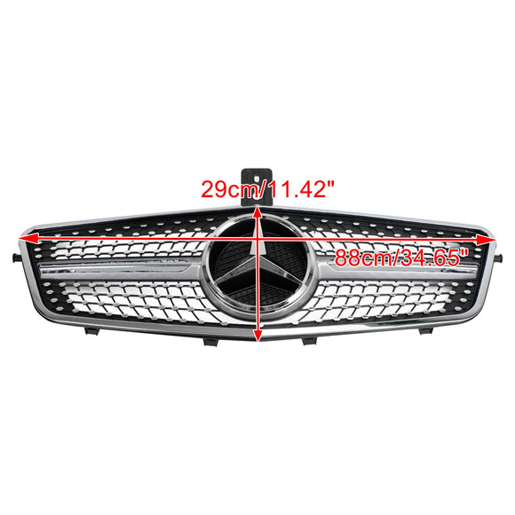 2009-2013 Mercedes Benz W212 E-Class 4 Doors Model Front Bumper Grille Replacement Grill