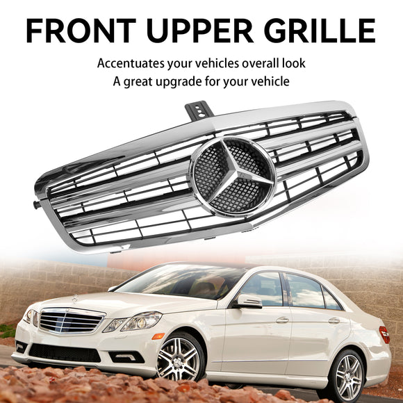 2009-2013 Mercedes Benz W212 E-Class 4 Doors Model Front Bumper Grille Replacement Grill