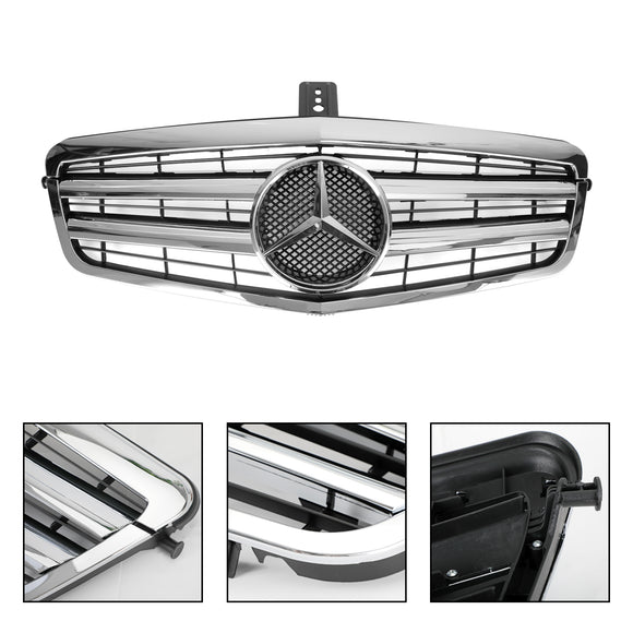 2009-2013 Mercedes Benz W212 E-Class 4 Doors Model Front Bumper Grille Replacement Grill