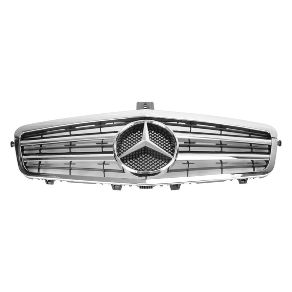Mercedes-Benz W212 E-Klasse 2009–2013 Front Chrom Kühlergrill Lufteinlass Kühler Stoßstange Ersatz Grill