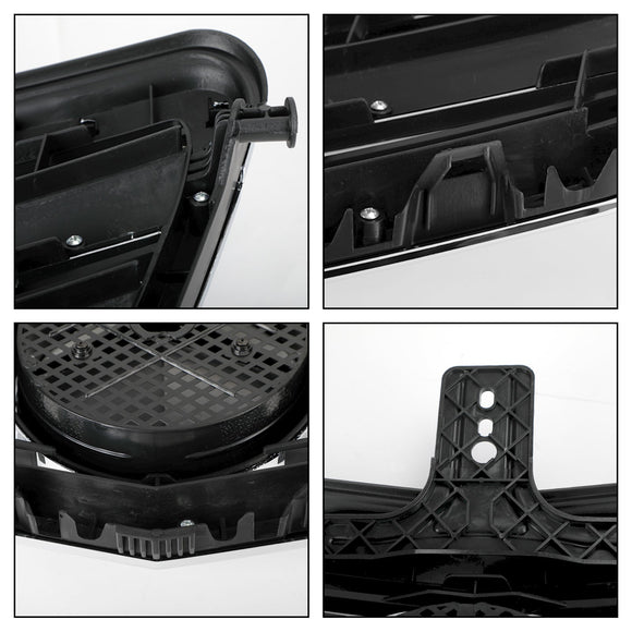 Mercedes-Benz W212 E-Klasse 2009–2013 Front Chrom Kühlergrill Lufteinlass Kühler Stoßstange Ersatz Grill