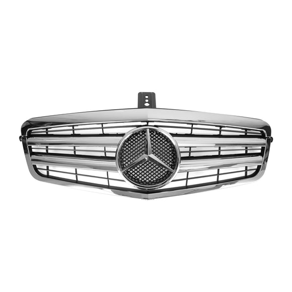 Mercedes-Benz W212 E-Klasse 2009–2013 Front Chrom Kühlergrill Lufteinlass Kühler Stoßstange Ersatz Grill