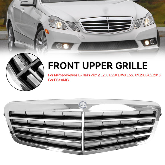 2009-2013 Mercedes Benz W212 E-Class 4 Doors Model Front Bumper Grille Replacement Grill