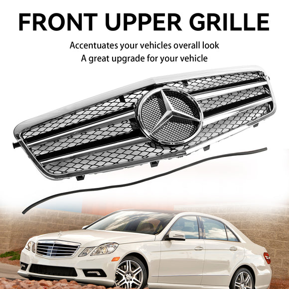 2009-2013 Mercedes Benz W212 E-Class 4 Doors Model Front Bumper Grille Replacement Grill