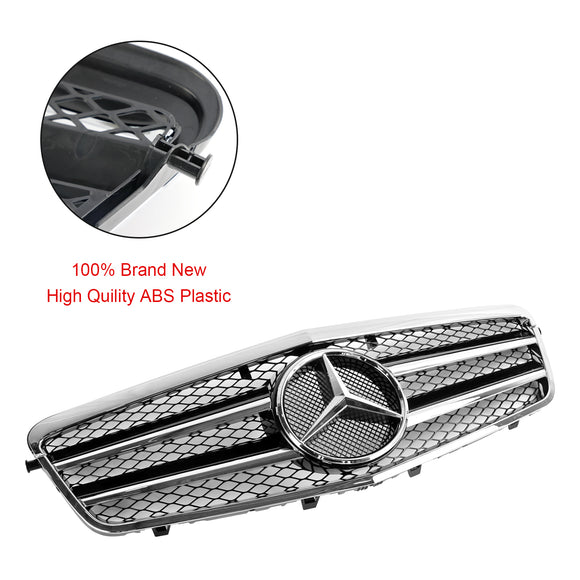 2009-2013 Mercedes Benz W212 E-Class 4 Doors Model Front Bumper Grille Replacement Grill