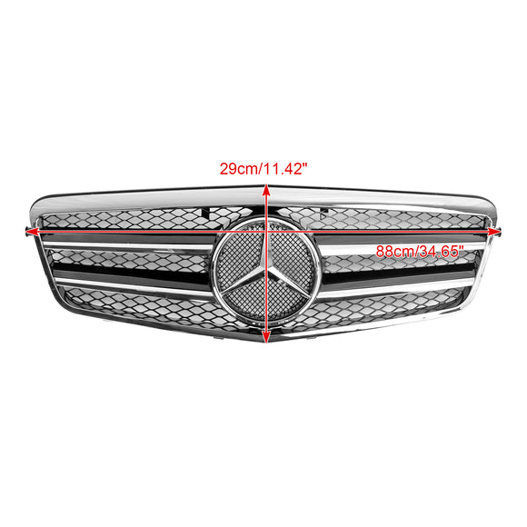 2009-2013 Mercedes Benz W212 E-Class 4 Doors Model Front Bumper Grille Replacement Grill