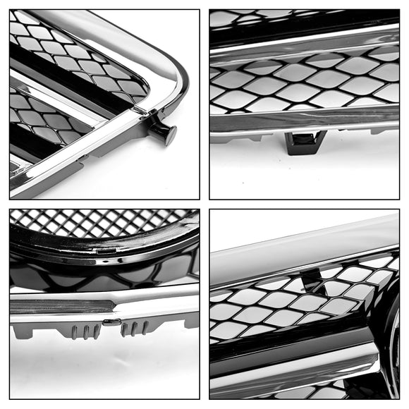 2009-2013 Mercedes Benz W212 E-Class 4 Doors Model Front Bumper Grille Replacement Grill
