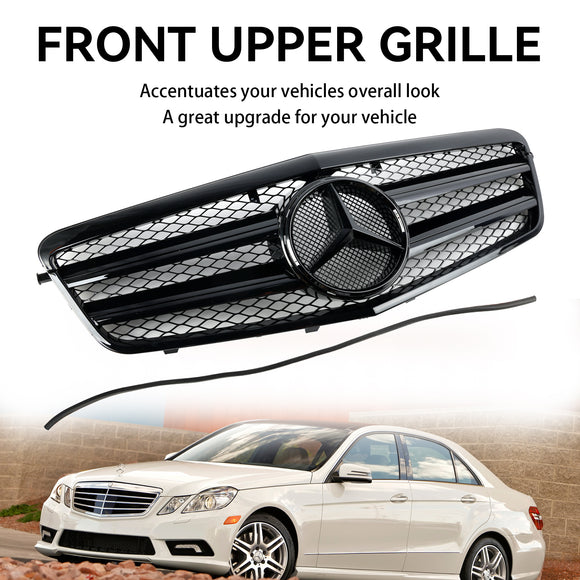 2009-2013 Mercedes Benz W212 E-Class 4 Doors Model Front Bumper Grille Replacement Grill