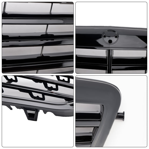 Mercedes Benz Classe E 2009-2013 W212 Griglia di ricambio per paraurti anteriore E200 E220 E350 E550 con griglia nera