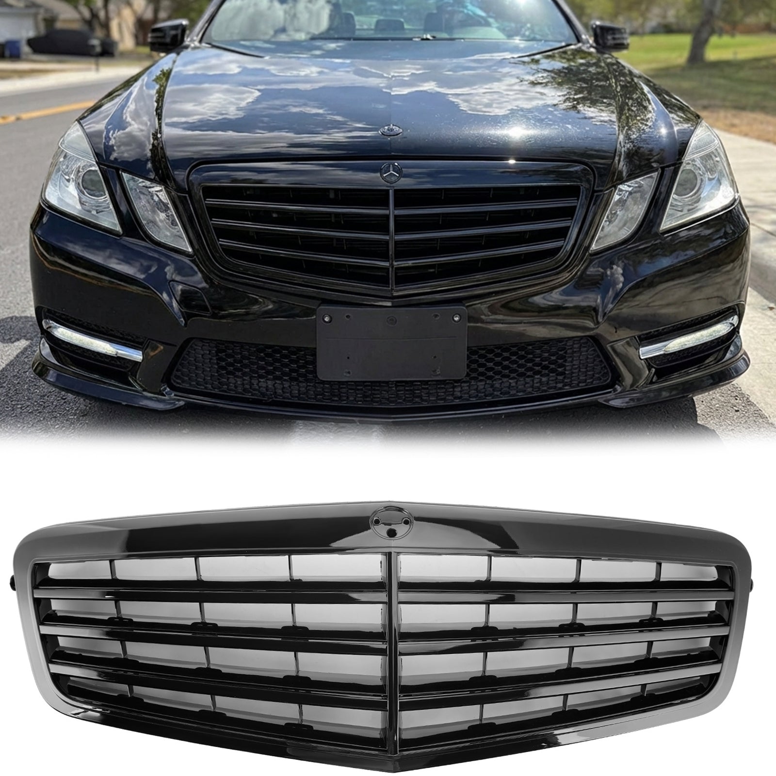 2009-2013 Mercedes Benz E Class W212 E200 E220 E350 E550 E63 Black 