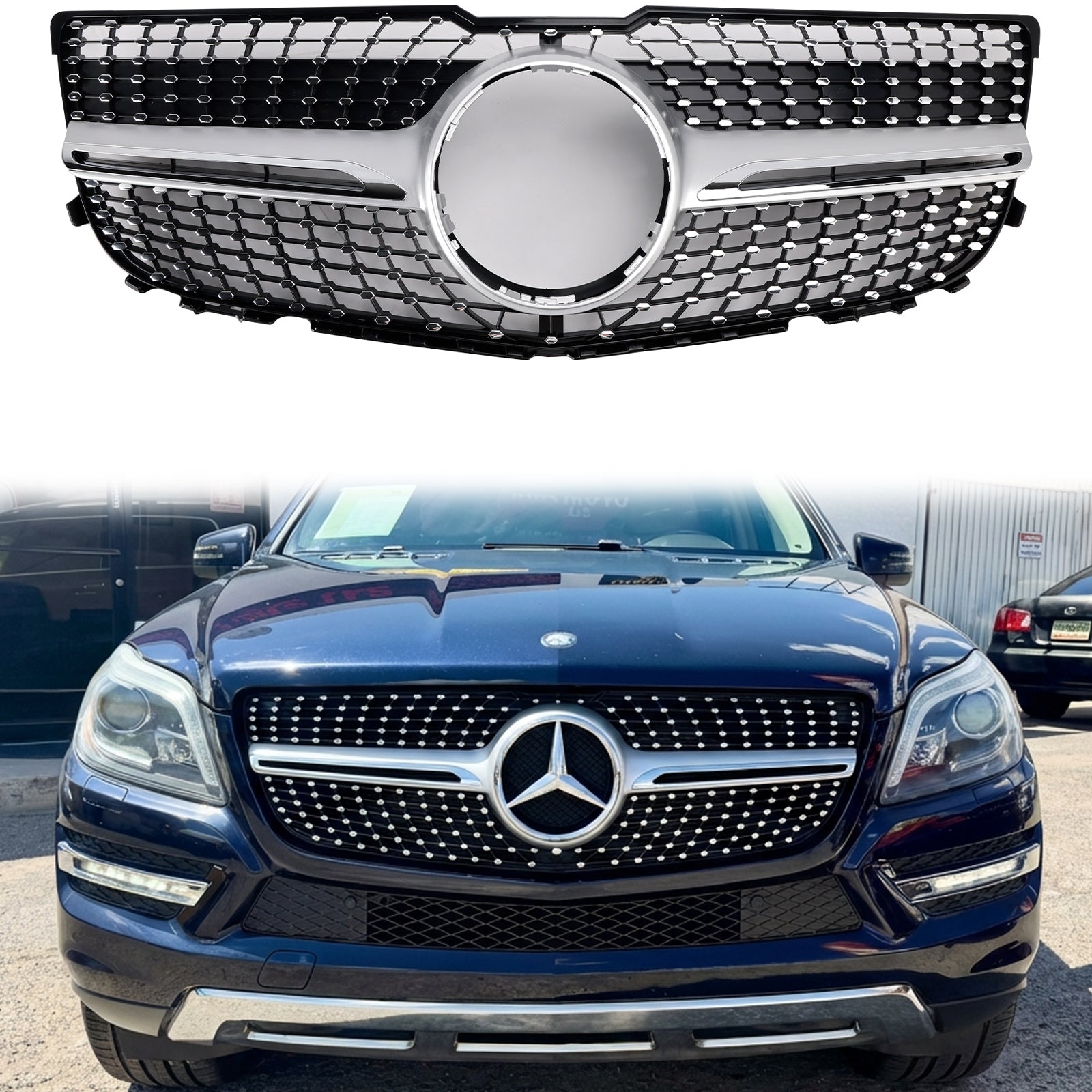 Mercedes Benz 2013-2015 X204 GLK-Class GLK250/300/350 Front Bumper